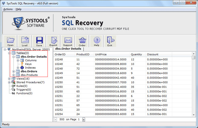 Recovery of SQL Server