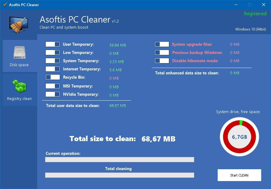 Asoftis PC Cleaner