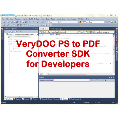 VeryUtils PS to Image Converter Command Line