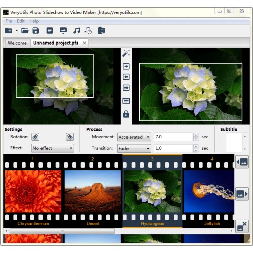 VeryUtils Photo Slideshow to Video Maker