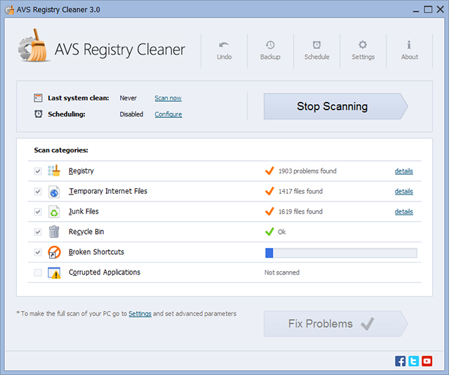 AVS Registry Cleaner