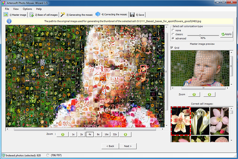 Artensoft Photo Mosaic Wizard