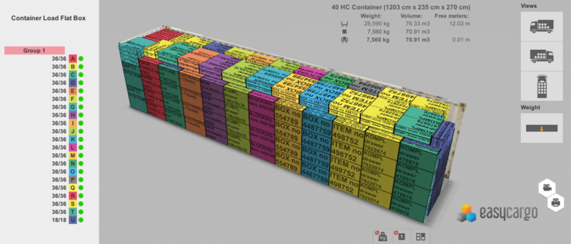 Container Loading Calculator