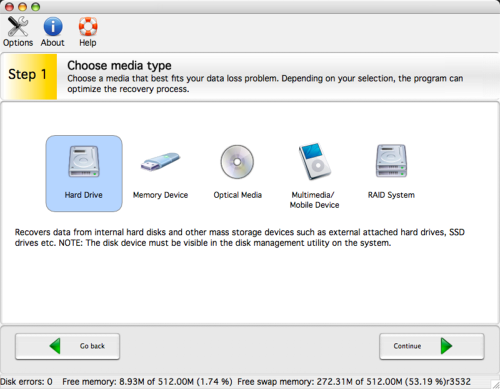 FILERECOVERY 2012 Professional Mac