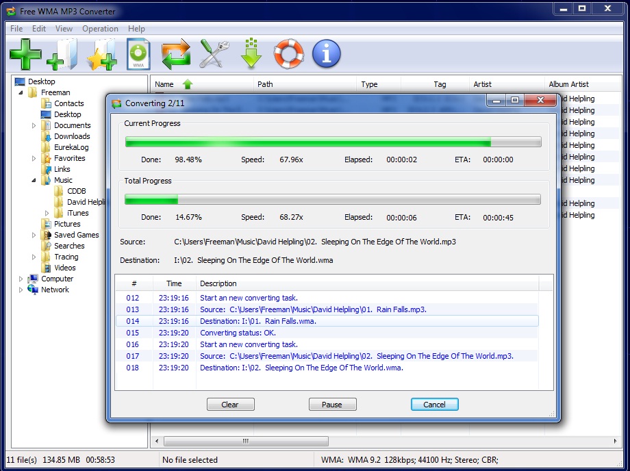 Free WMA to MP3 Converter