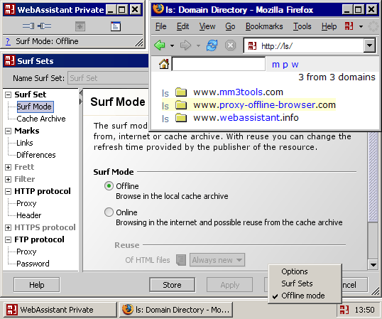 MM3-WebAssistant – Proxy Offline Browser