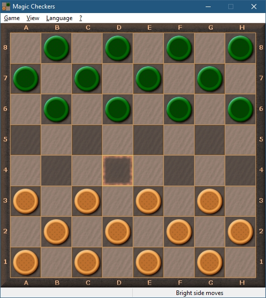 Magic Checkers