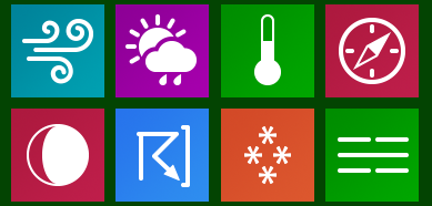 Icons-Land Metro Weather Icon Set
