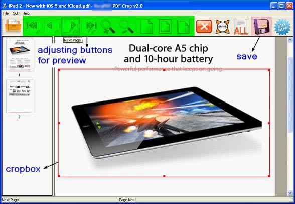 PDF Trimmer for Tablet PC