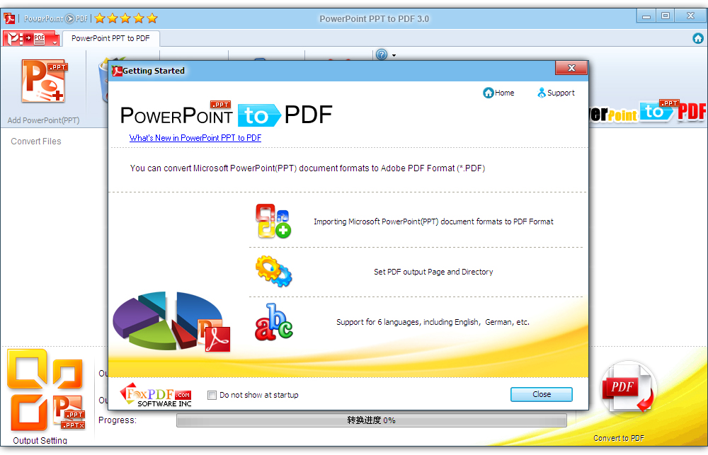 PowerPoint PPT to PDF