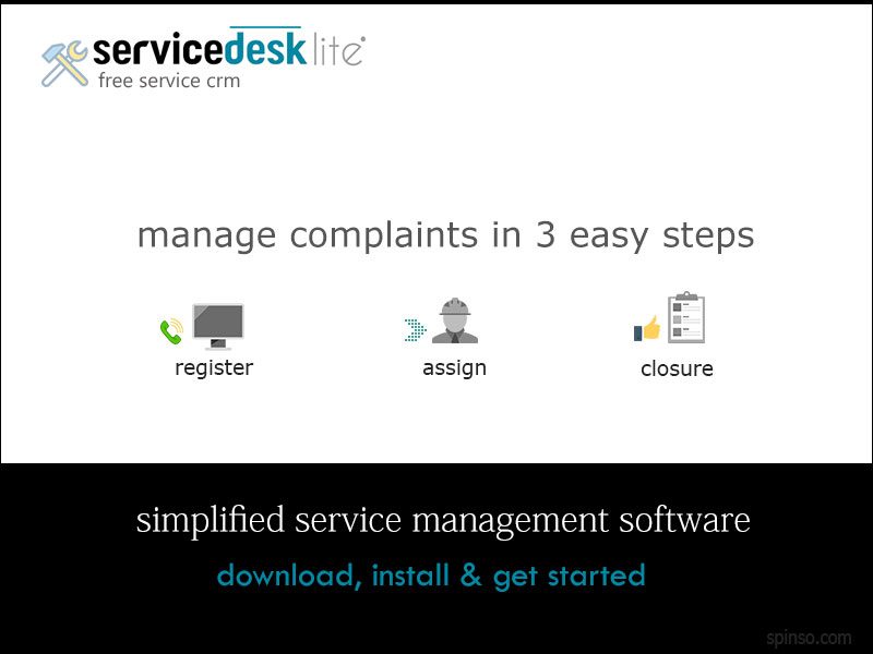 ServiceDesk Lite 2016 (Free Service CRM)