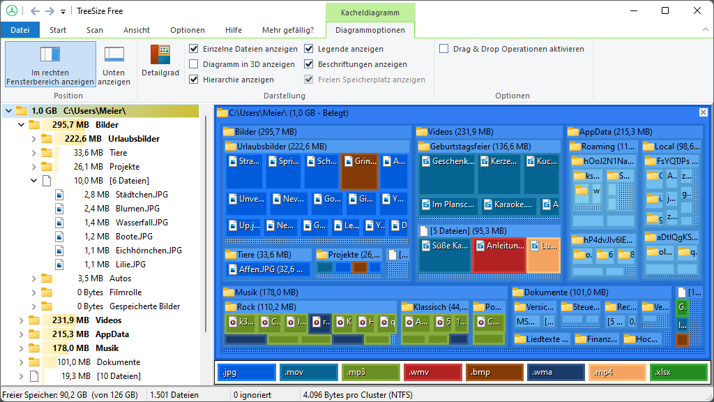 TreeSize Free