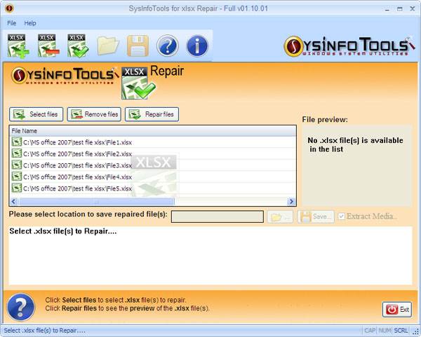 MS Excel Xlsx Recovery