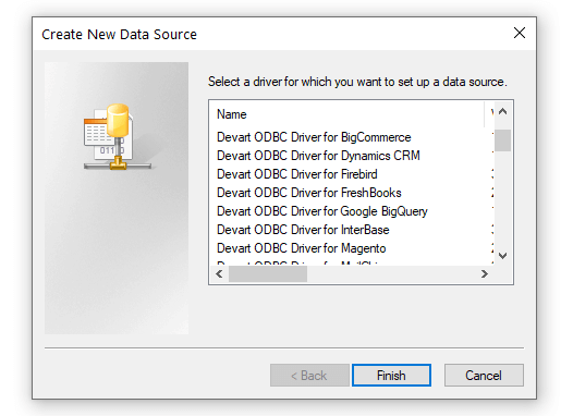 Devart ODBC Driver for SQL Server