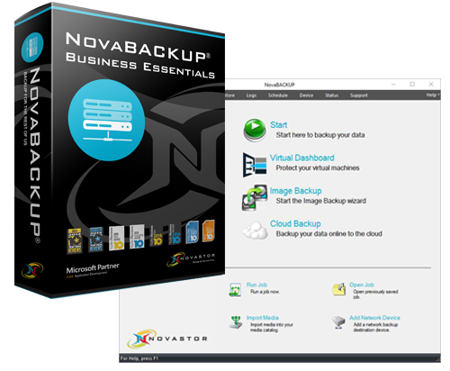 NovaBACKUP Business Essentials