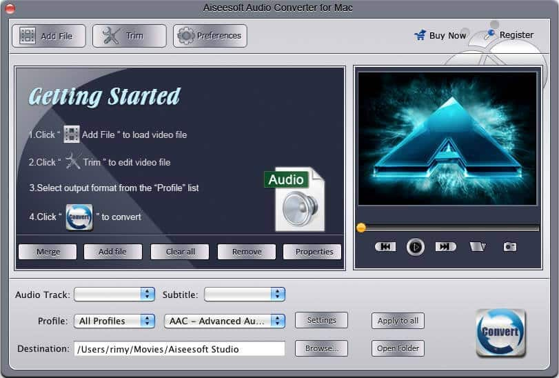 Aiseesoft Audio Converter for Mac