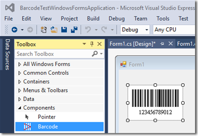 .NET Windows Forms Control for DataBar