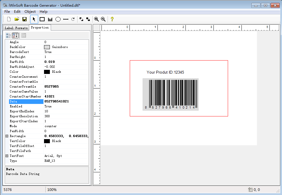 iWinSoft Barcode Generator