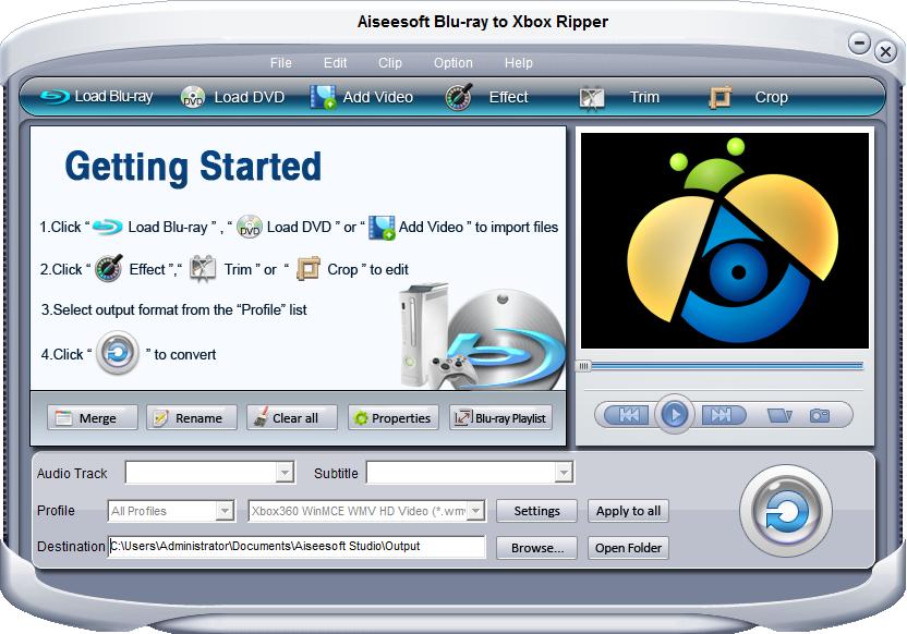 Aiseesoft Blu-ray to Xbox Ripper