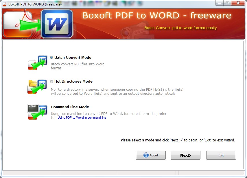 Boxoft PDF to Word