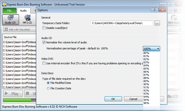 Express Burn Free DVD Burning Software