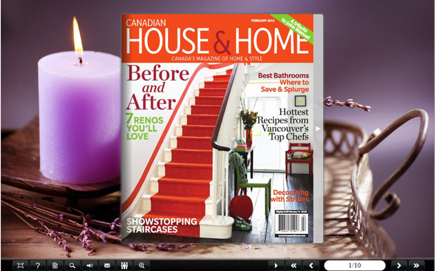 Flash Magazine Themes for Candlelight Style