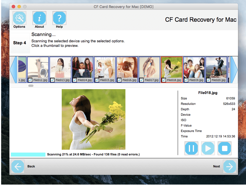 CF Card Recovery for Mac
