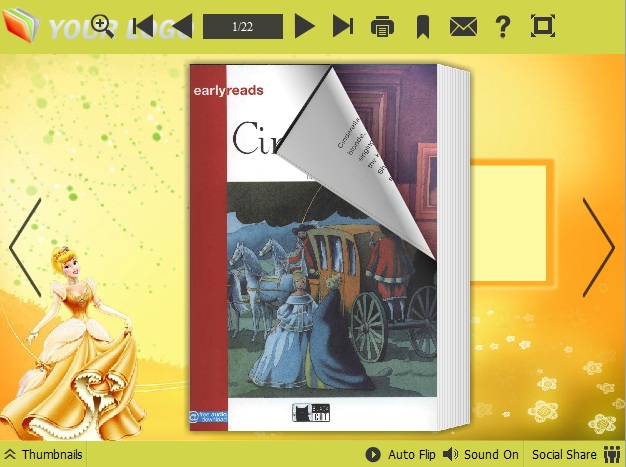 Cindy Theme for PDF to Flipping Book Pro