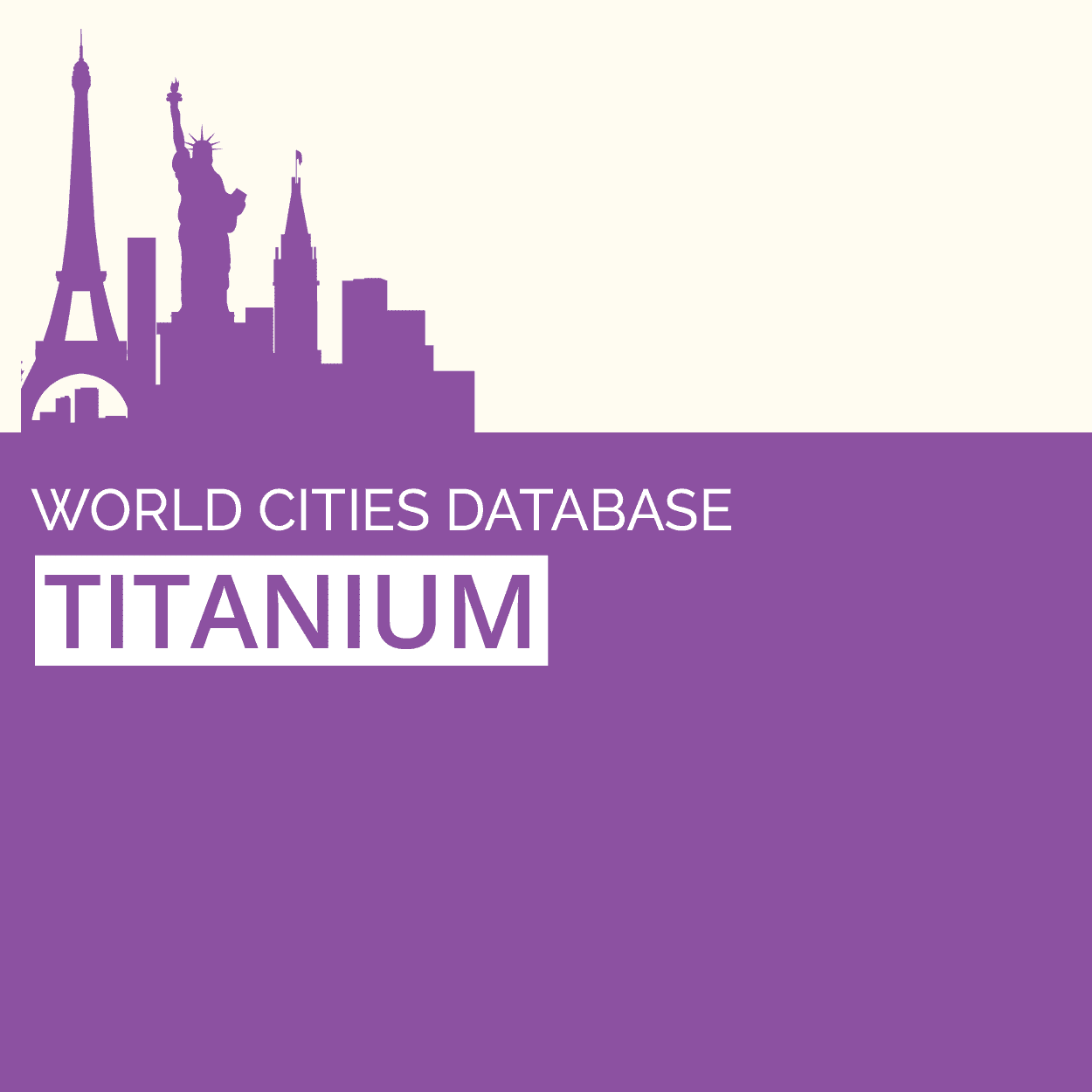 GeoDataSource World Cities Database (Titanium Edit