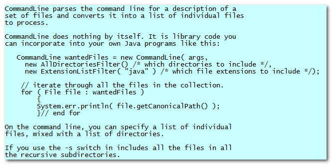 CommandLine