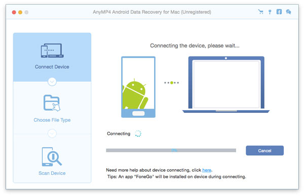 AnyMP4 Android Data Recovery for Mac