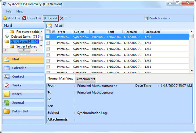 Convert OST to PST