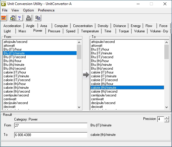 Unit Conversion Utility-UnitConvertor-A