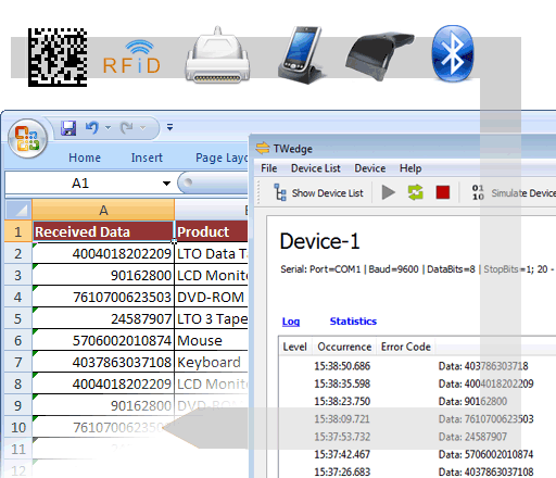 Keyboard Software Wedge TWedge