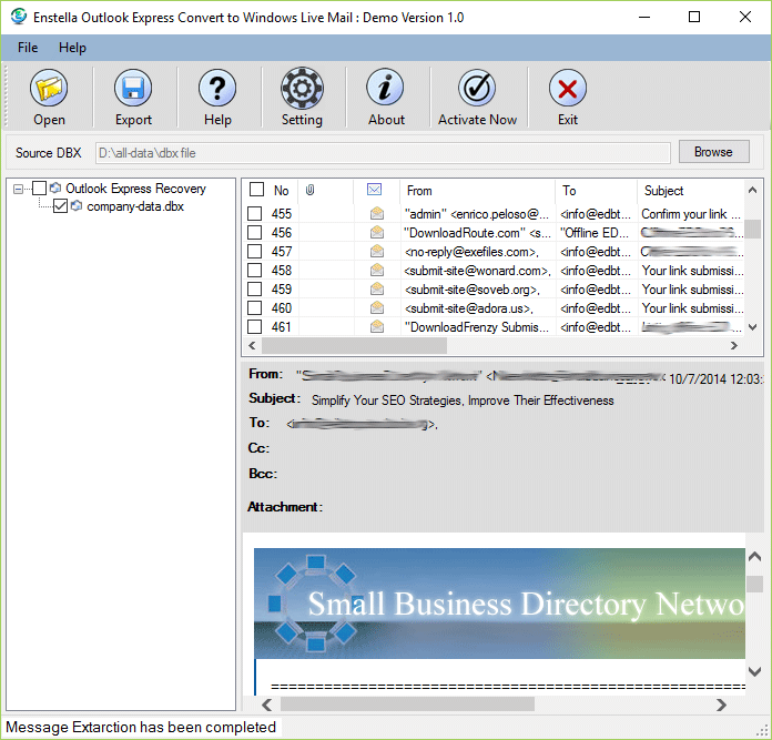 Outlook Express Converter