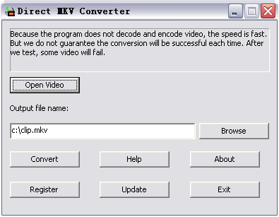 Direct MKV Converter