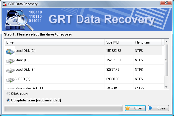 GRT Recover FAT