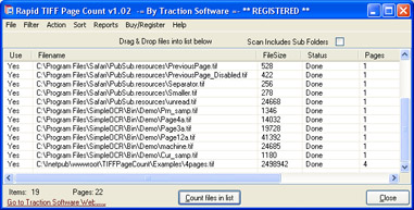 Rapid TIFF Count