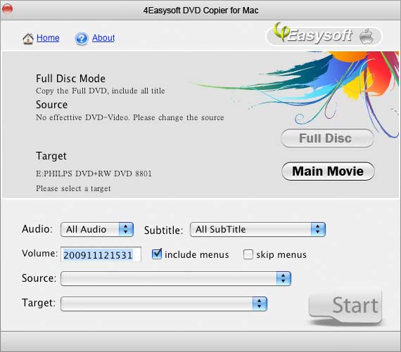 4Easysoft DVD Copier for Mac