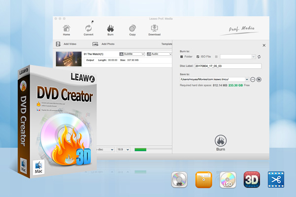 Leawo DVD Creator for Mac