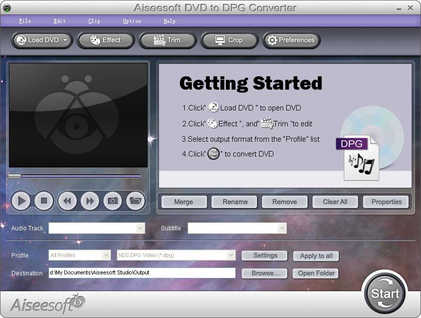 Aiseesoft DVD to DPG Converter