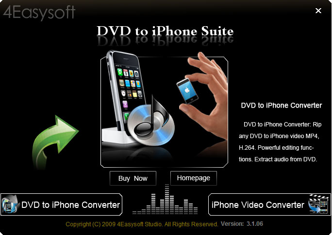 4Easysoft DVD to iPhone Suite