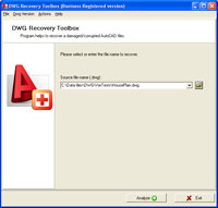 DWG Recovery Toolbox
