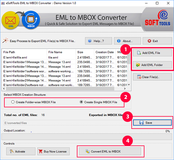 EML to MBOX Converter