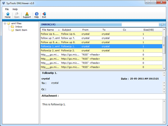 Free Online .EML Viewer