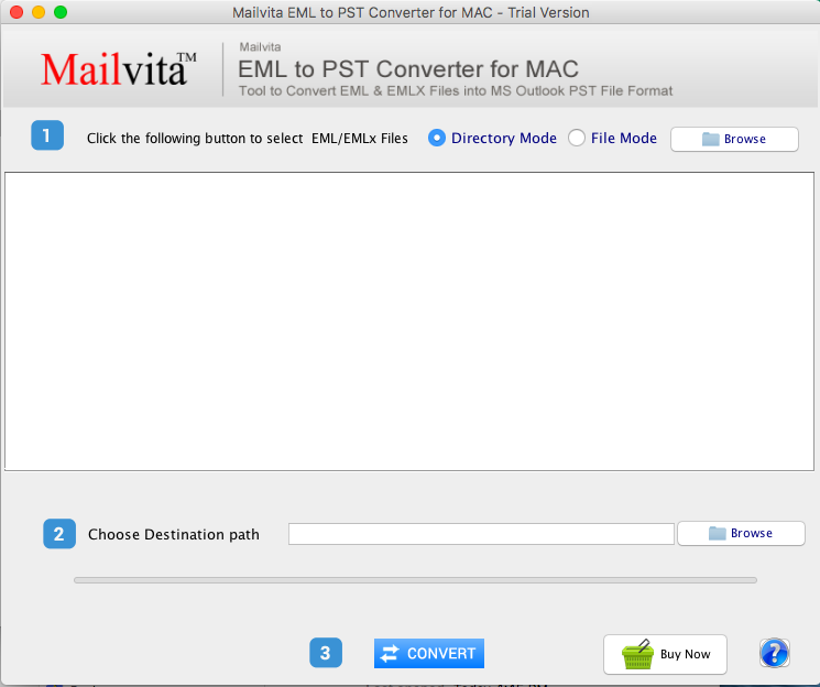 EML to PST Converter for Mac Tool