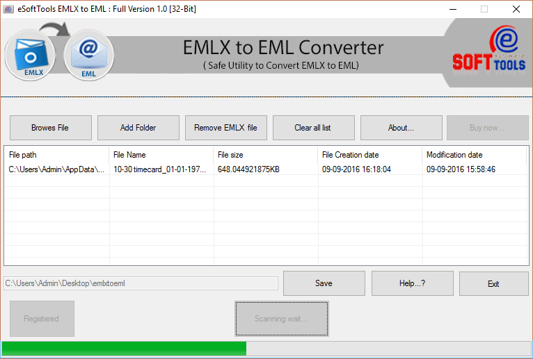 EMLX to EML Converter