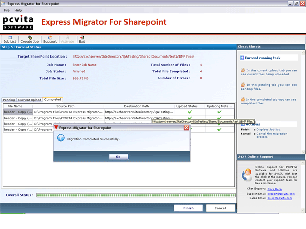 Public Folder to SharePoint