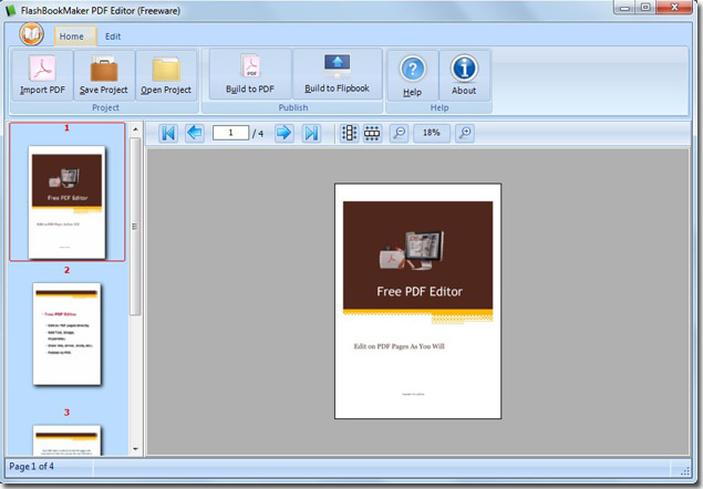 FlashBookMaker PDF Editor