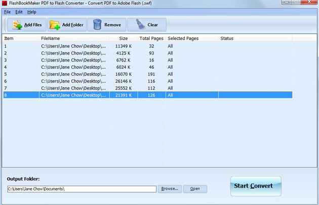 FlashBookMaker PDF to Flash Converter